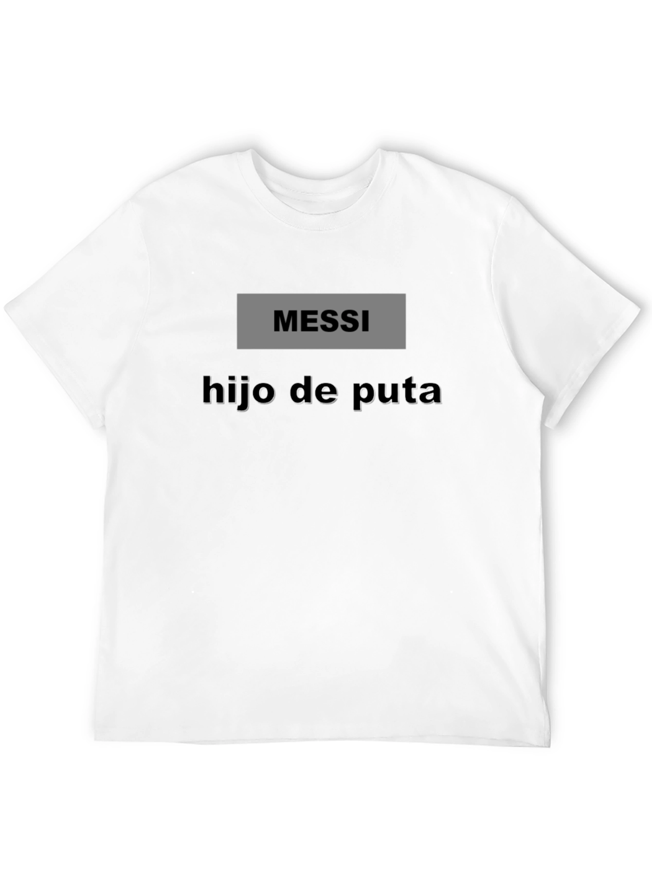 Controversial Messi T-Shirt - Bold Statement Tee