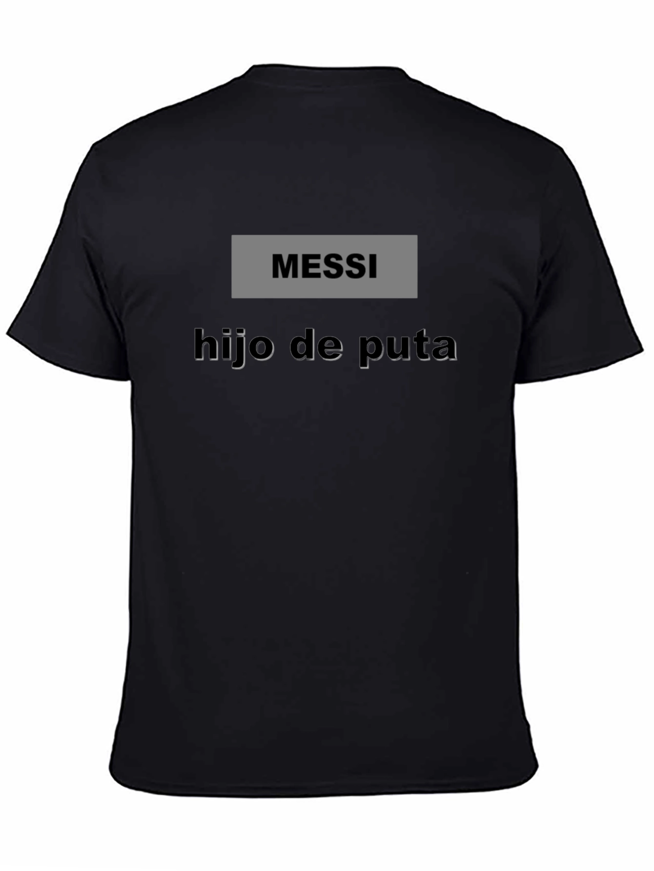 Controversial Messi T-Shirt - Bold Statement Tee