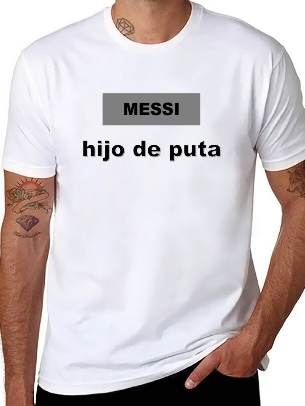 Controversial Messi T-Shirt - Bold Statement Tee