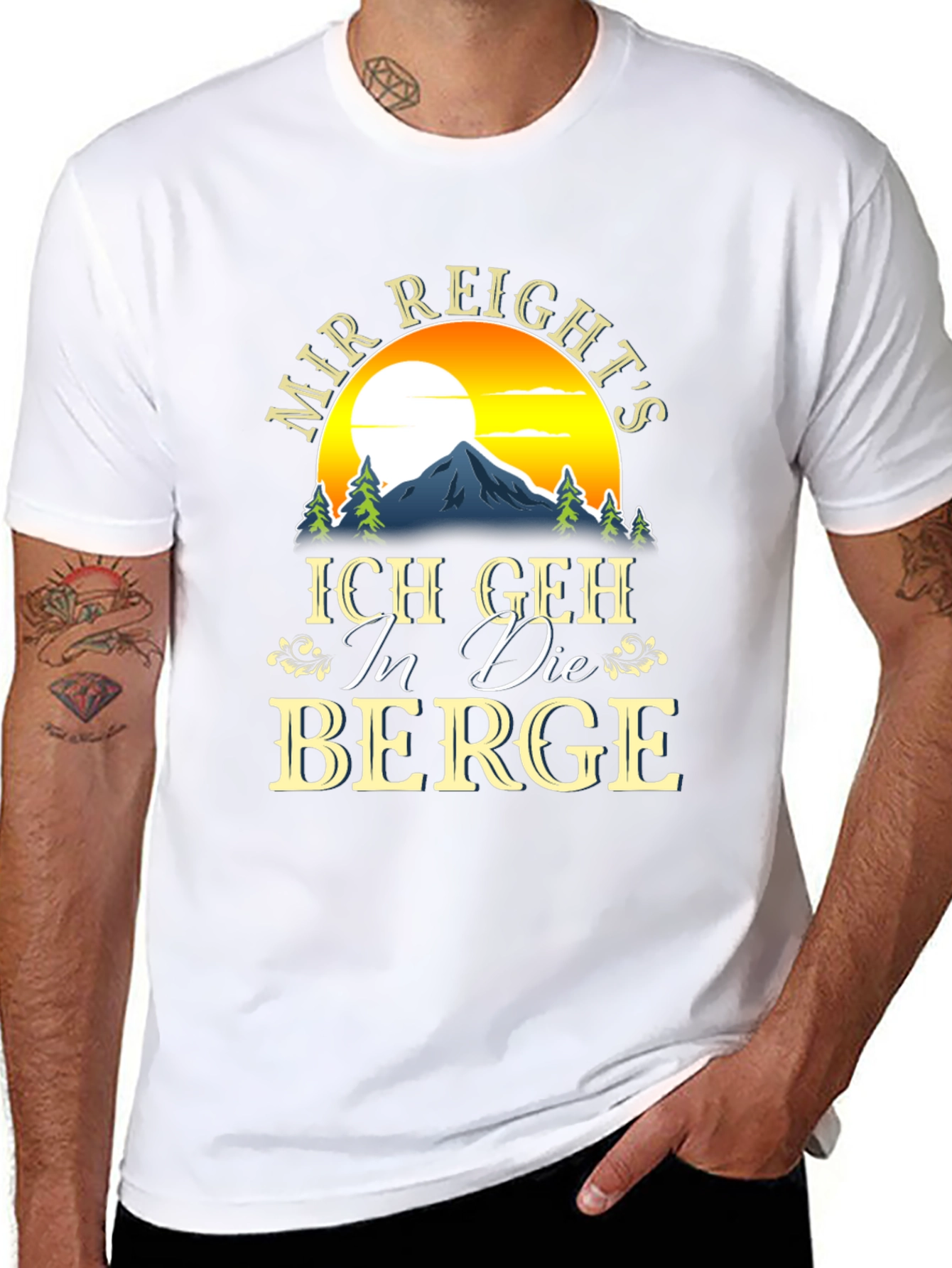 Mir Reichts Ich Geh In Die Berge T-Shirt