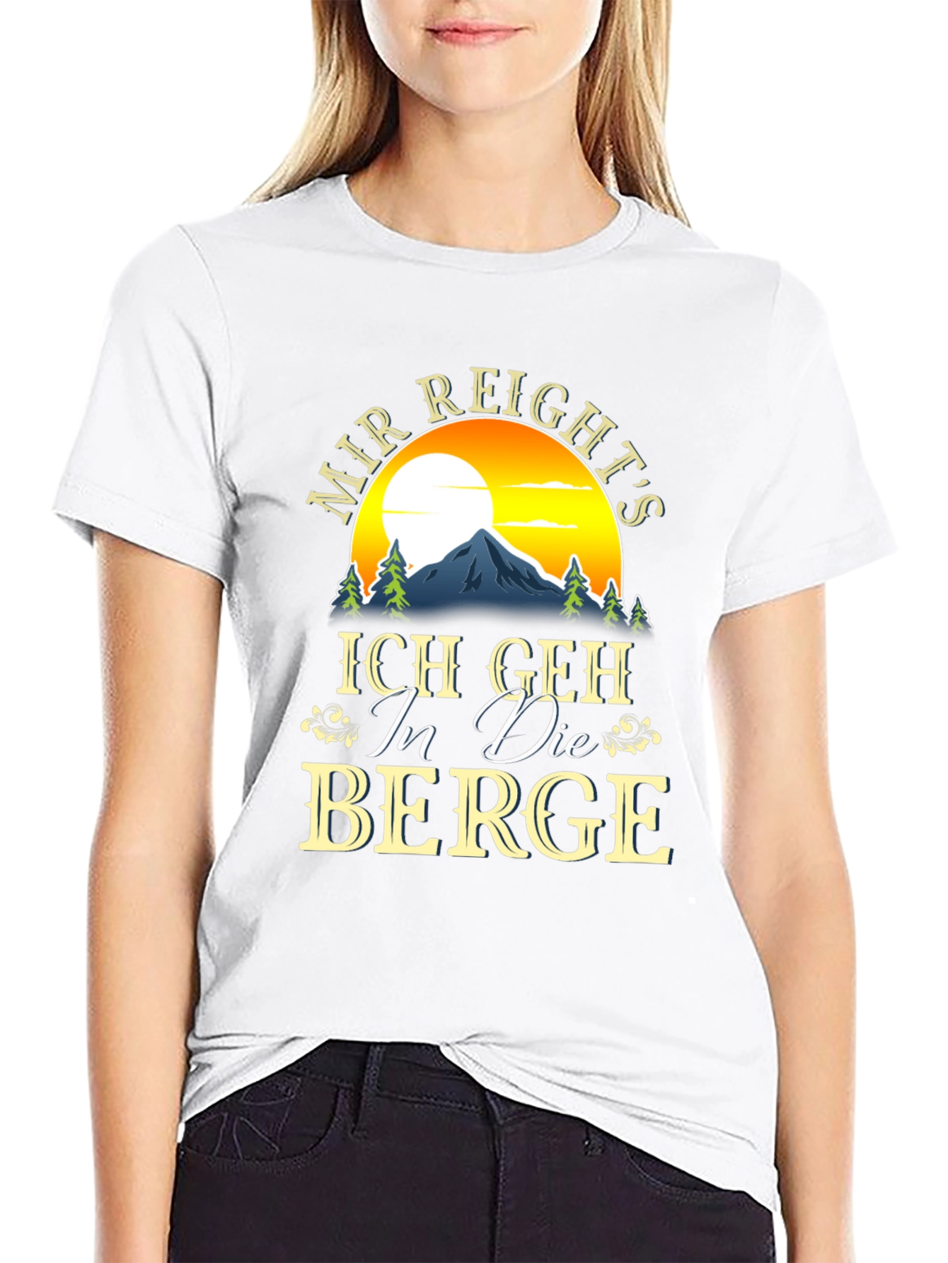 Mir Reichts Ich Geh In Die Berge T-Shirt