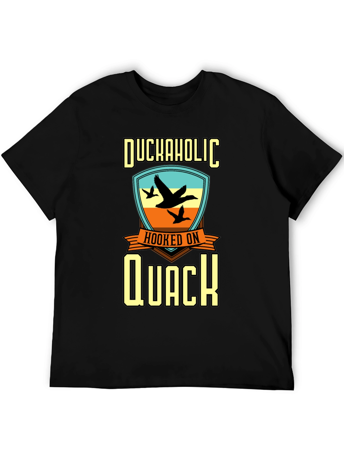 Duckaholic Hooked on Quack Graphic T-Shirt