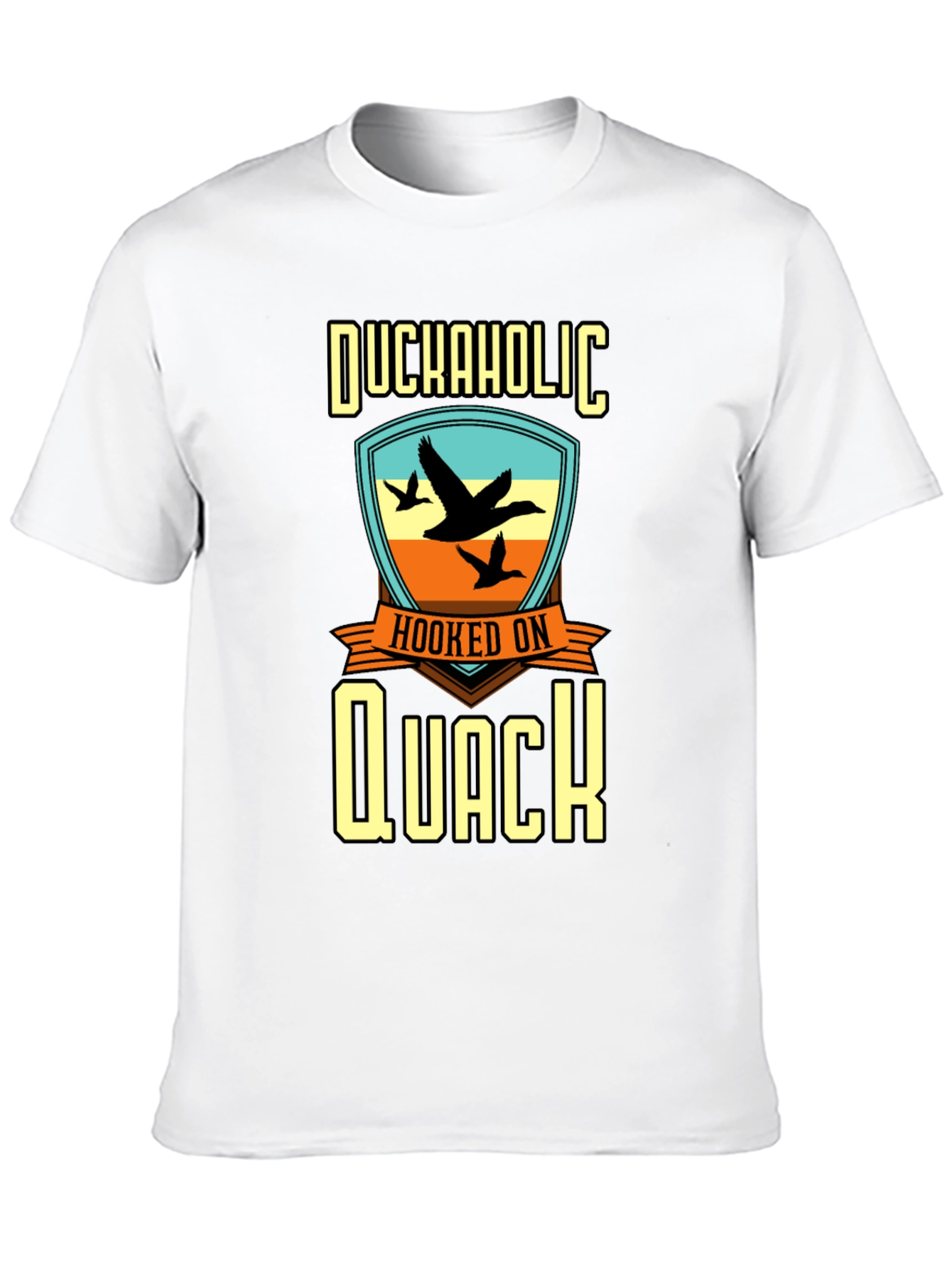 Duckaholic Hooked on Quack Graphic T-Shirt