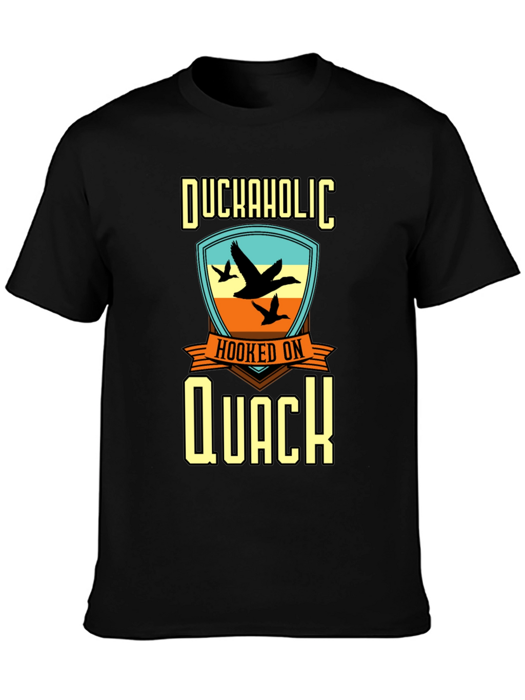 Duckaholic Hooked on Quack Graphic T-Shirt