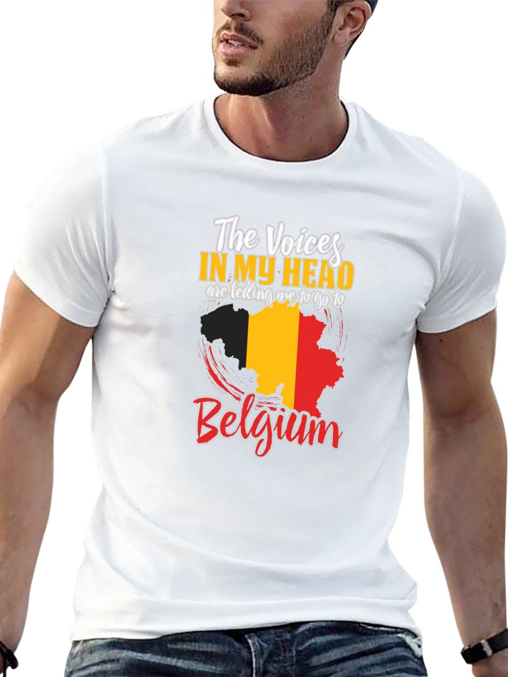 Voices In My Head Belgium T-Shirt