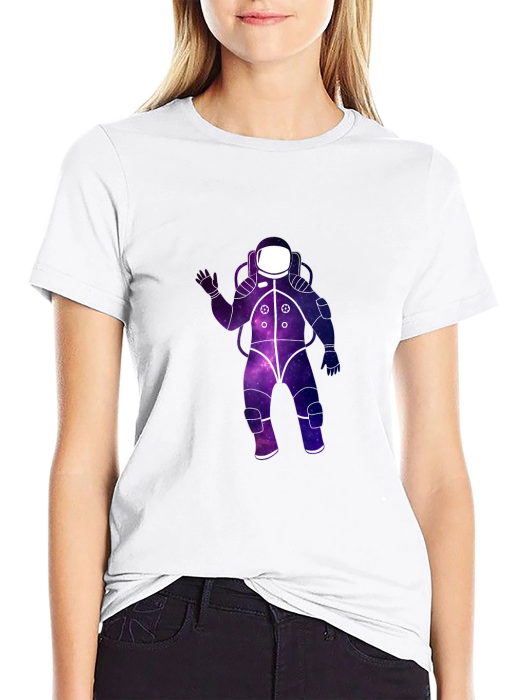 Galaxy Astronaut Graphic T-Shirt