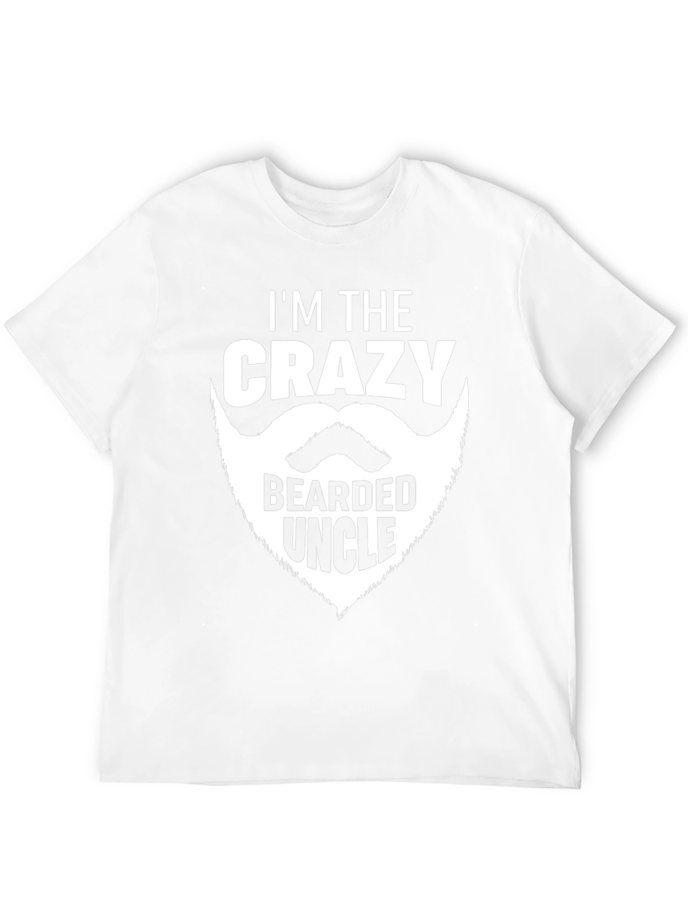 Crazy Bearded Uncle Graphic T-Shirt