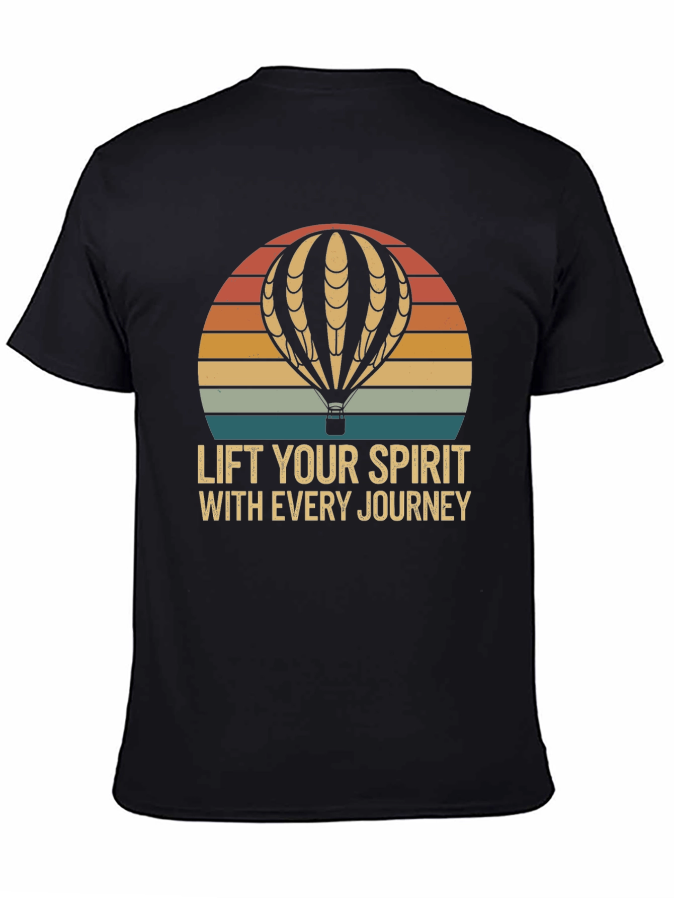 Lift Your Spirit Hot Air Balloon Graphic Tee
