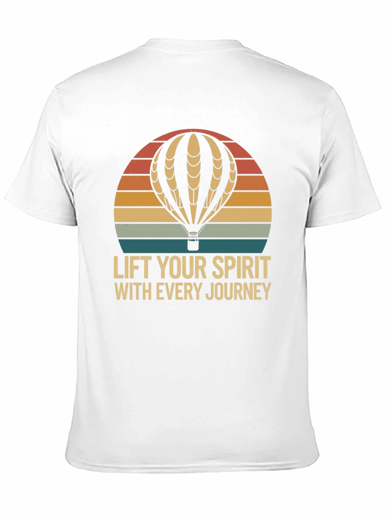 Lift Your Spirit Hot Air Balloon Graphic Tee