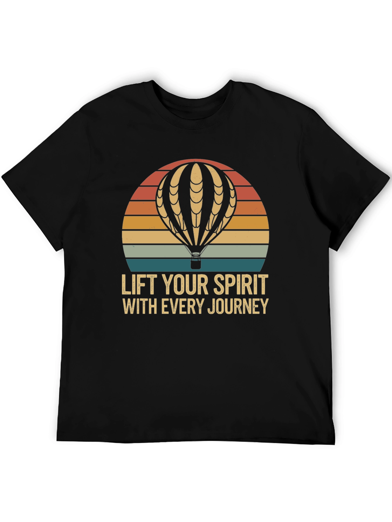 Lift Your Spirit Hot Air Balloon Graphic Tee