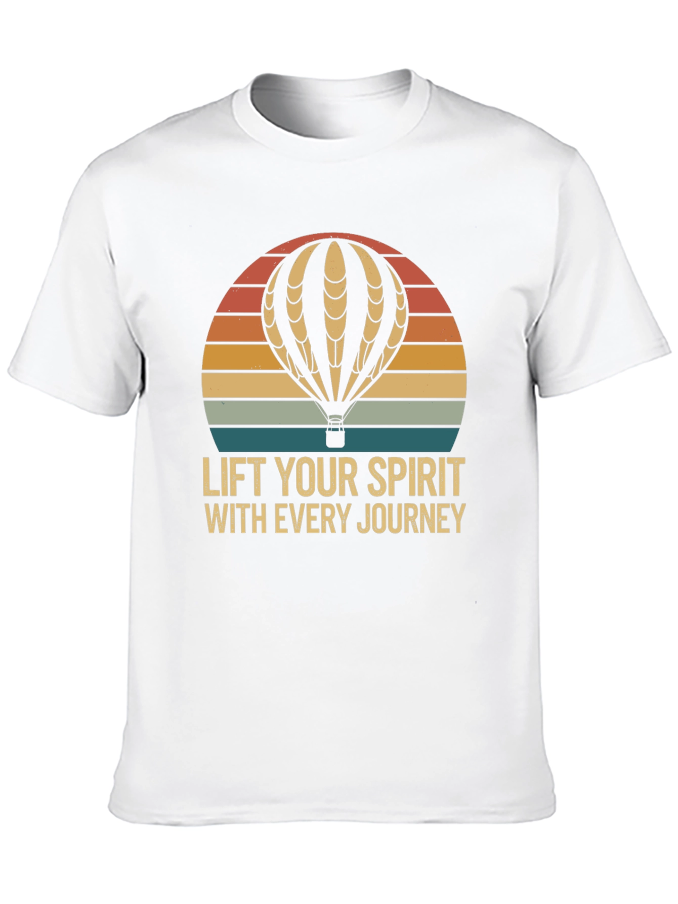 Lift Your Spirit Hot Air Balloon Graphic Tee