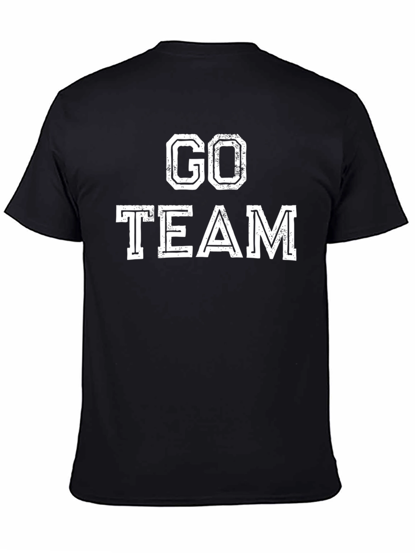 Go Team Graphic Tee - Black