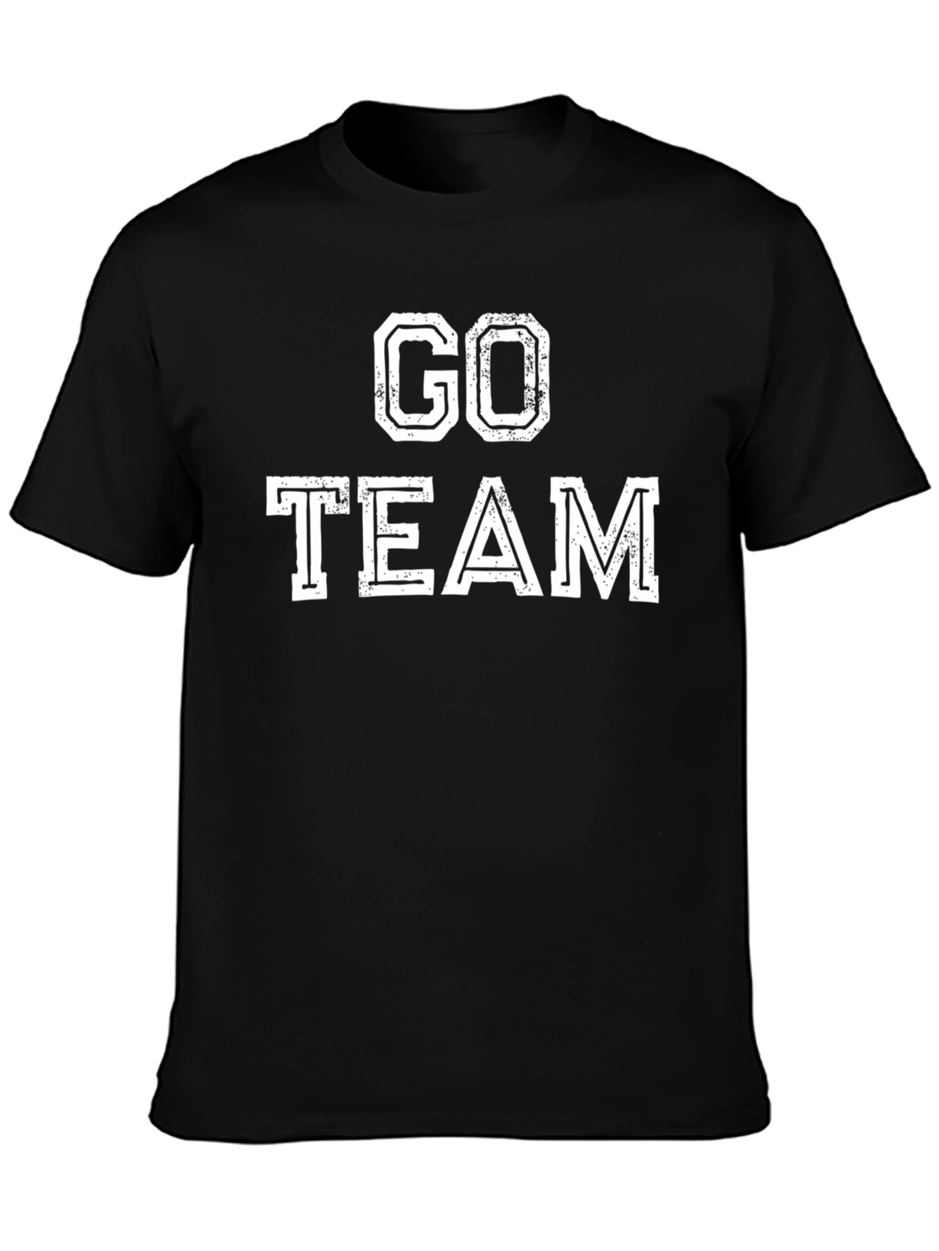 Go Team Graphic Tee - Black