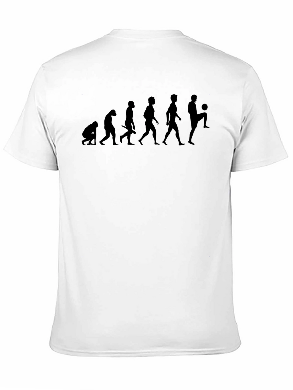 Soccer Evolution Graphic Tee - Black