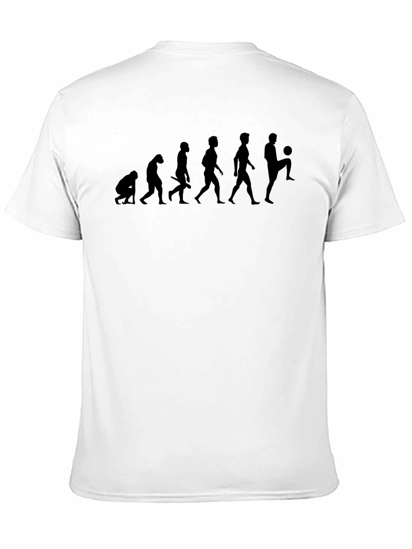 Soccer Evolution Graphic Tee - Black