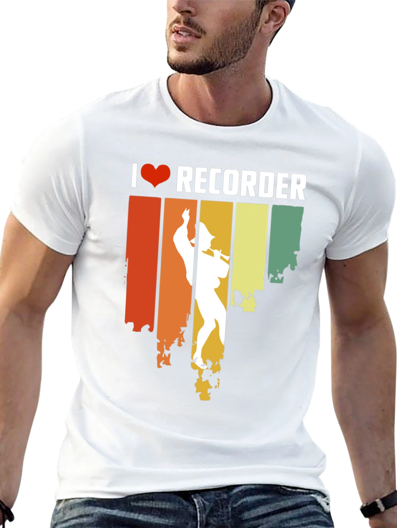 I Love Recorder T-Shirt