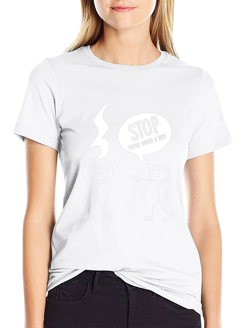 Funny Music Rest Pun T-Shirt