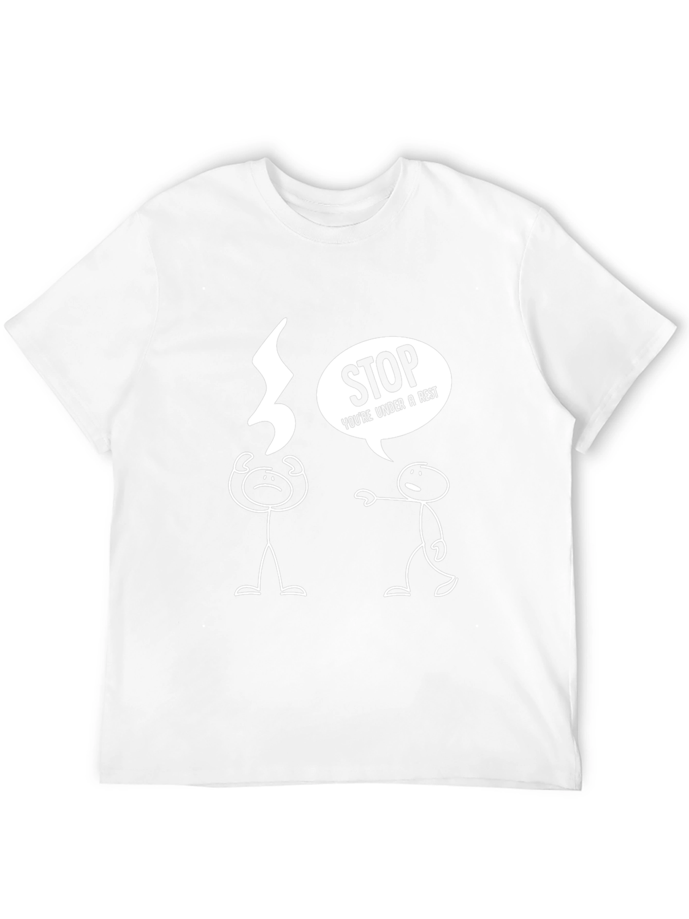 Funny Music Rest Pun T-Shirt