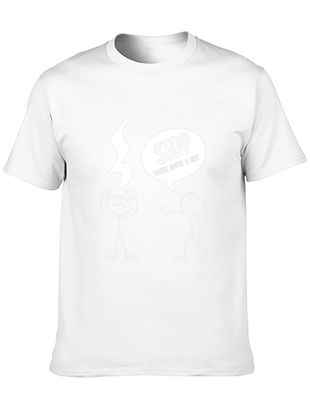 Funny Music Rest Pun T-Shirt