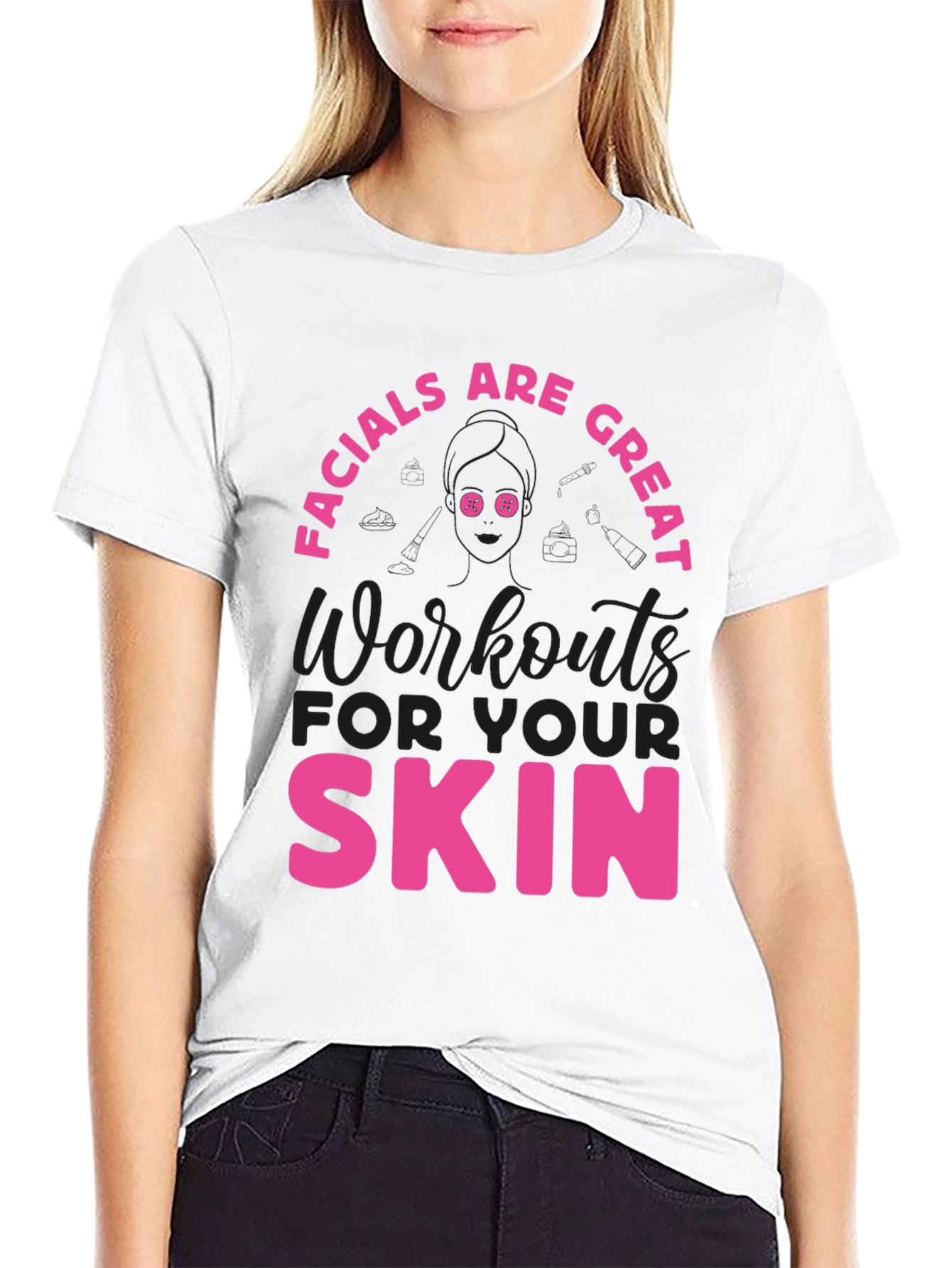 Facials Are Great Skin Workout Tee