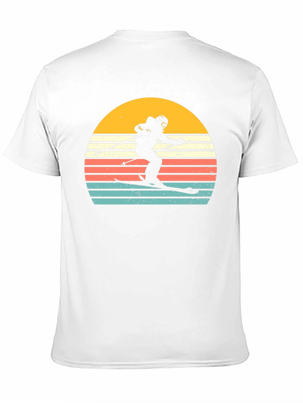 Retro Ski Sunset T-Shirt