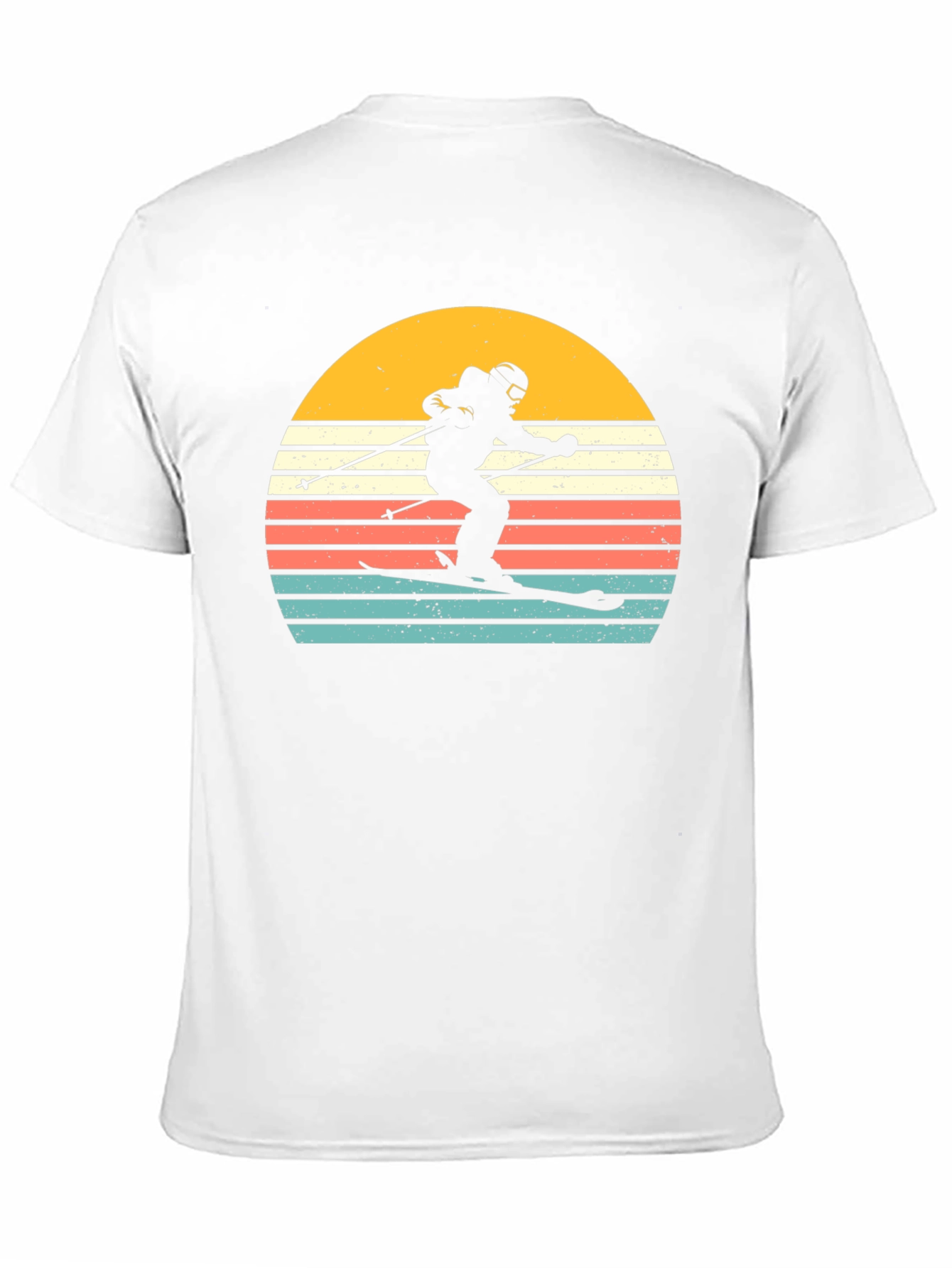 Retro Ski Sunset T-Shirt