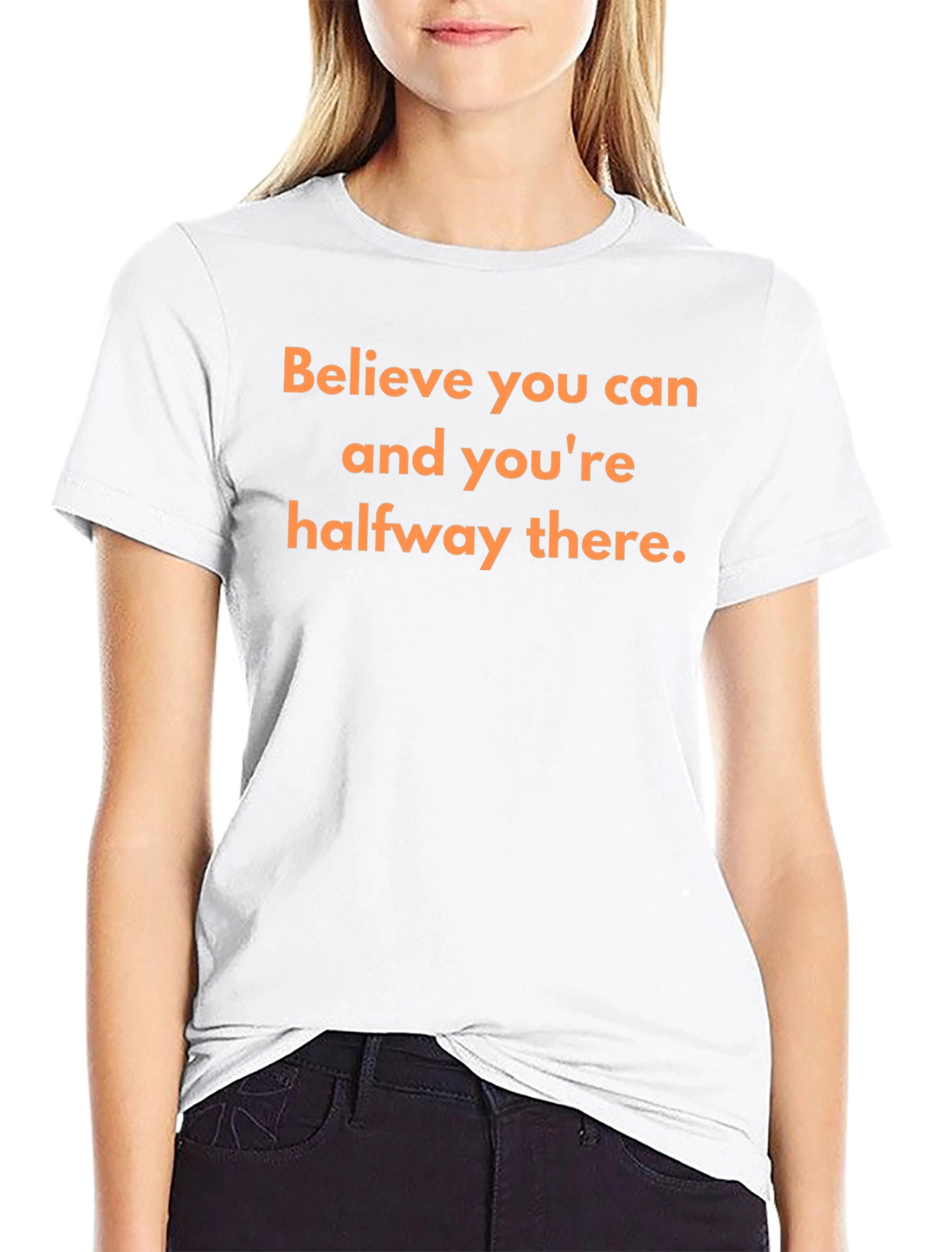 Motivational T-Shirt: Believe You Can Succeed!