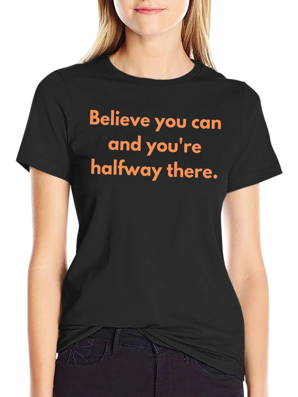 Motivational T-Shirt: Believe You Can Succeed!