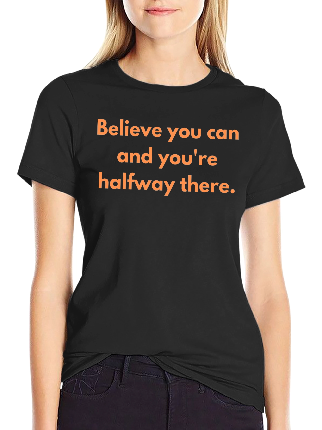 Motivational T-Shirt: Believe You Can Succeed!