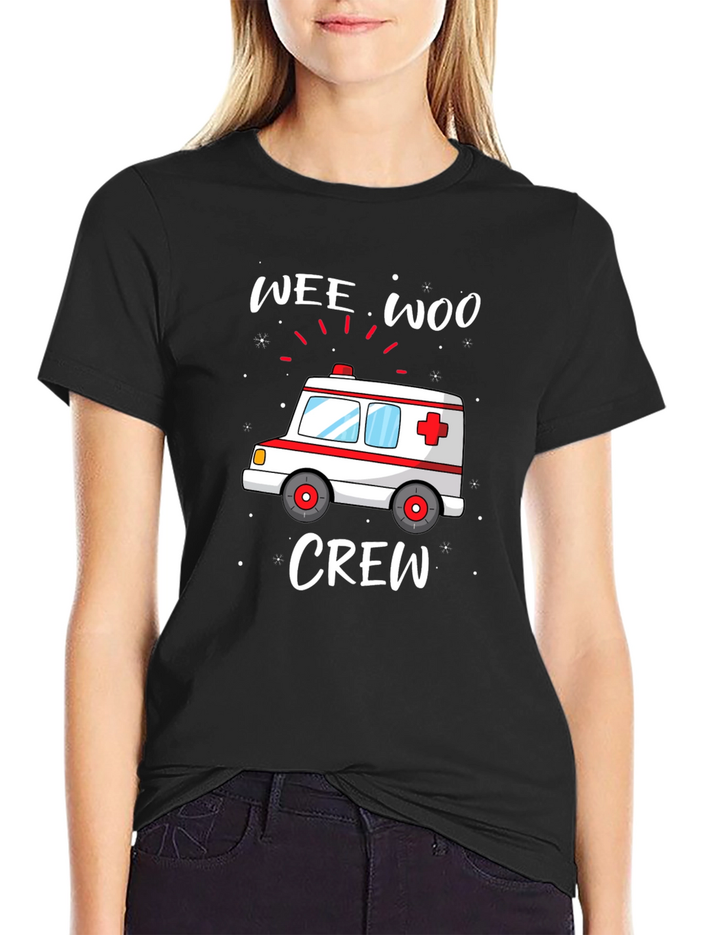 Wee Woo Crew Ambulance Graphic T-Shirt