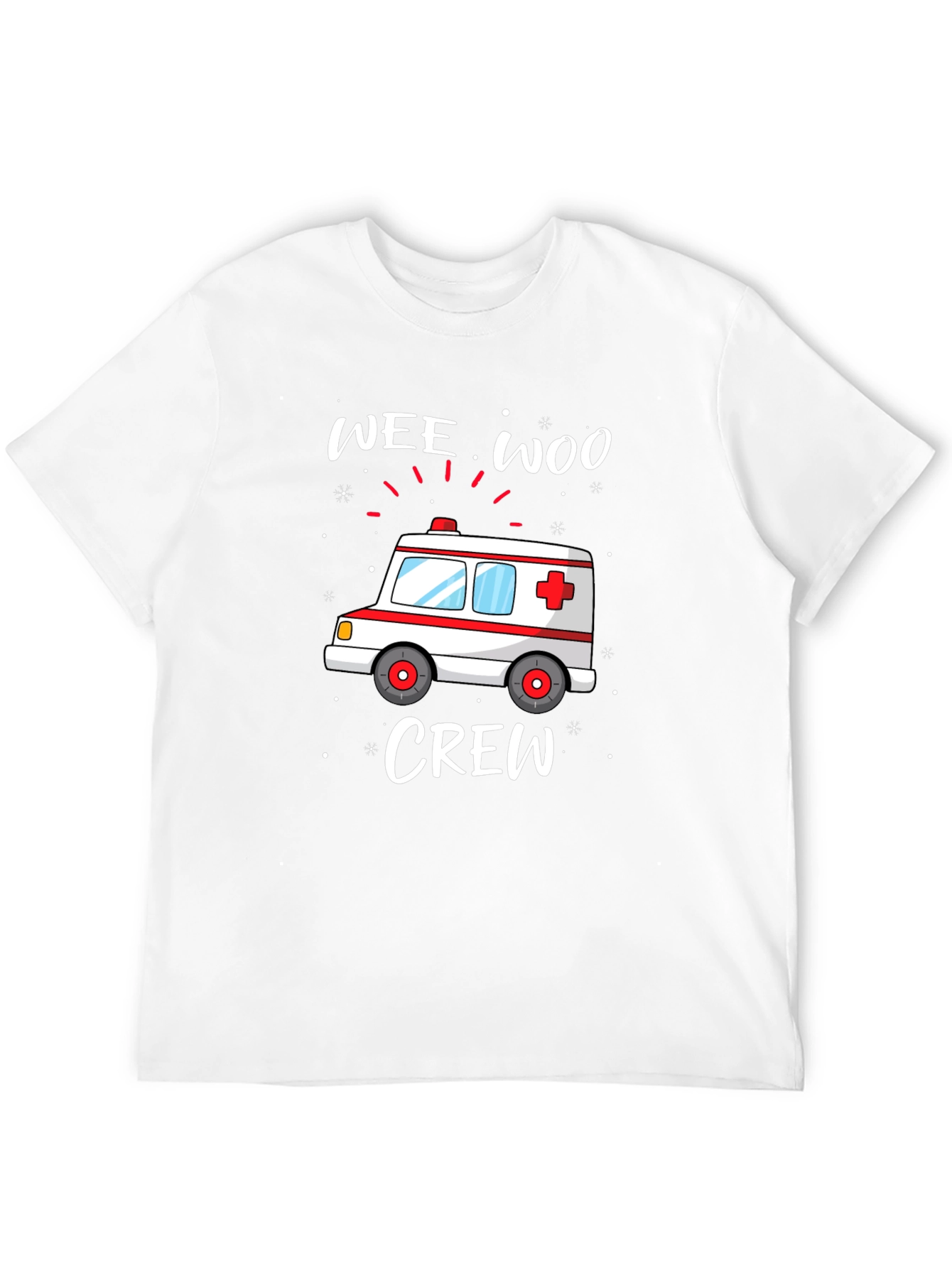 Wee Woo Crew Ambulance Graphic T-Shirt