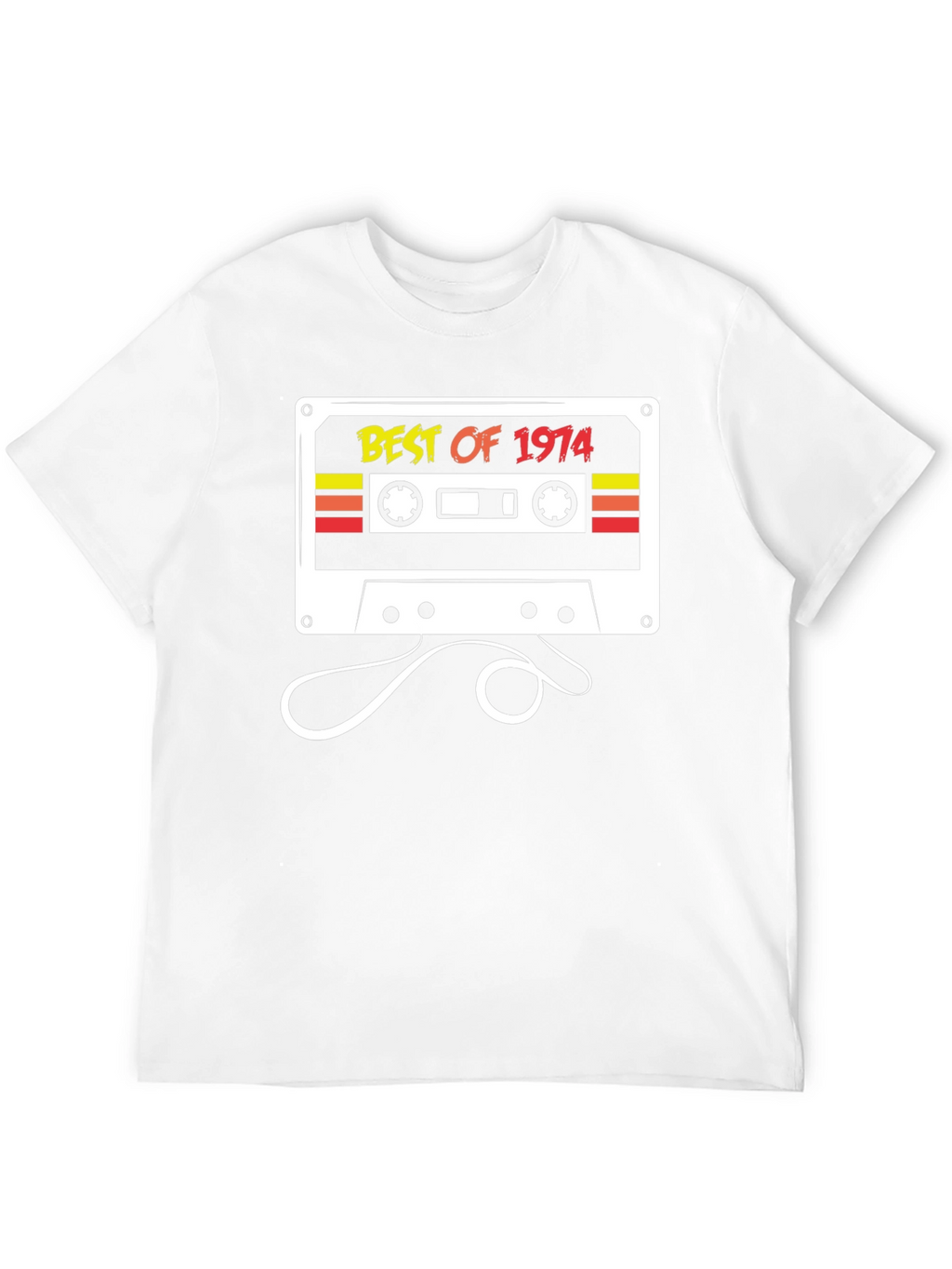 Best of 1974 Cassette Graphic T-Shirt