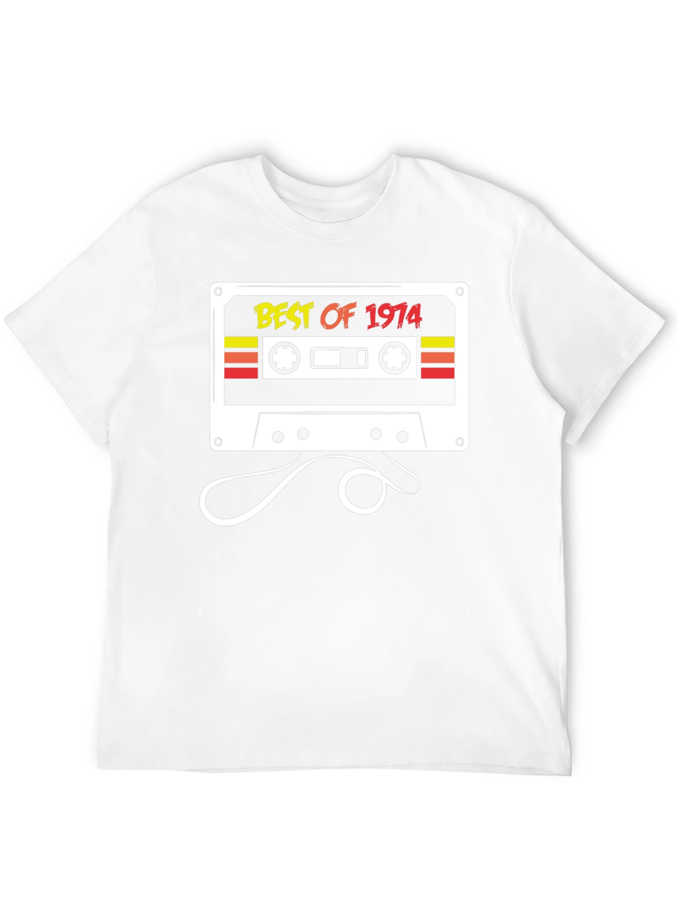 Best of 1974 Cassette Graphic T-Shirt