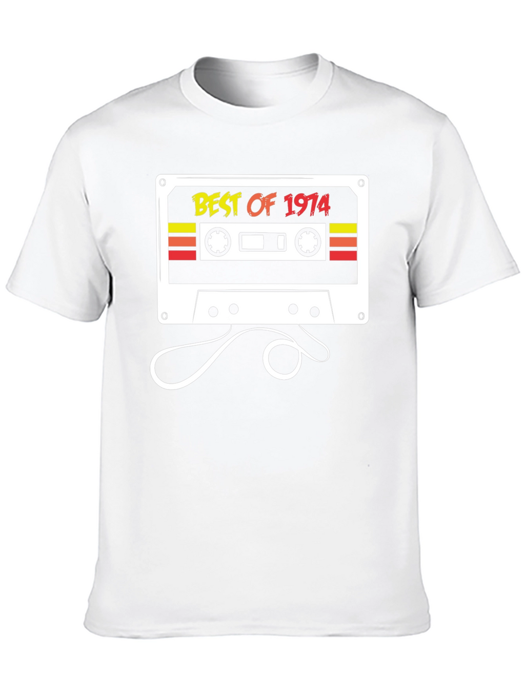 Best of 1974 Cassette Graphic T-Shirt