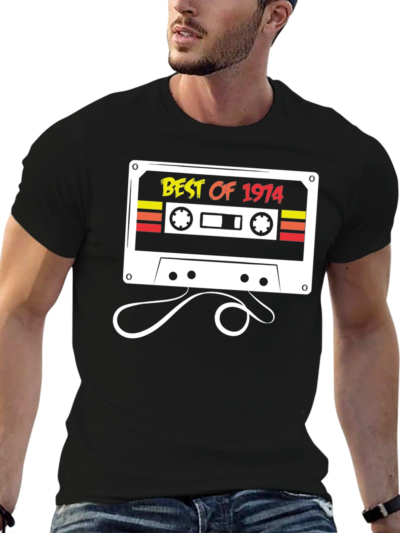 Best of 1974 Cassette Graphic T-Shirt