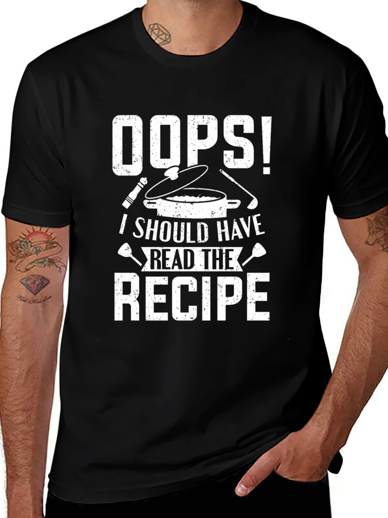 Oops! I Should Have Read the Recipe Graphic T-Shirt