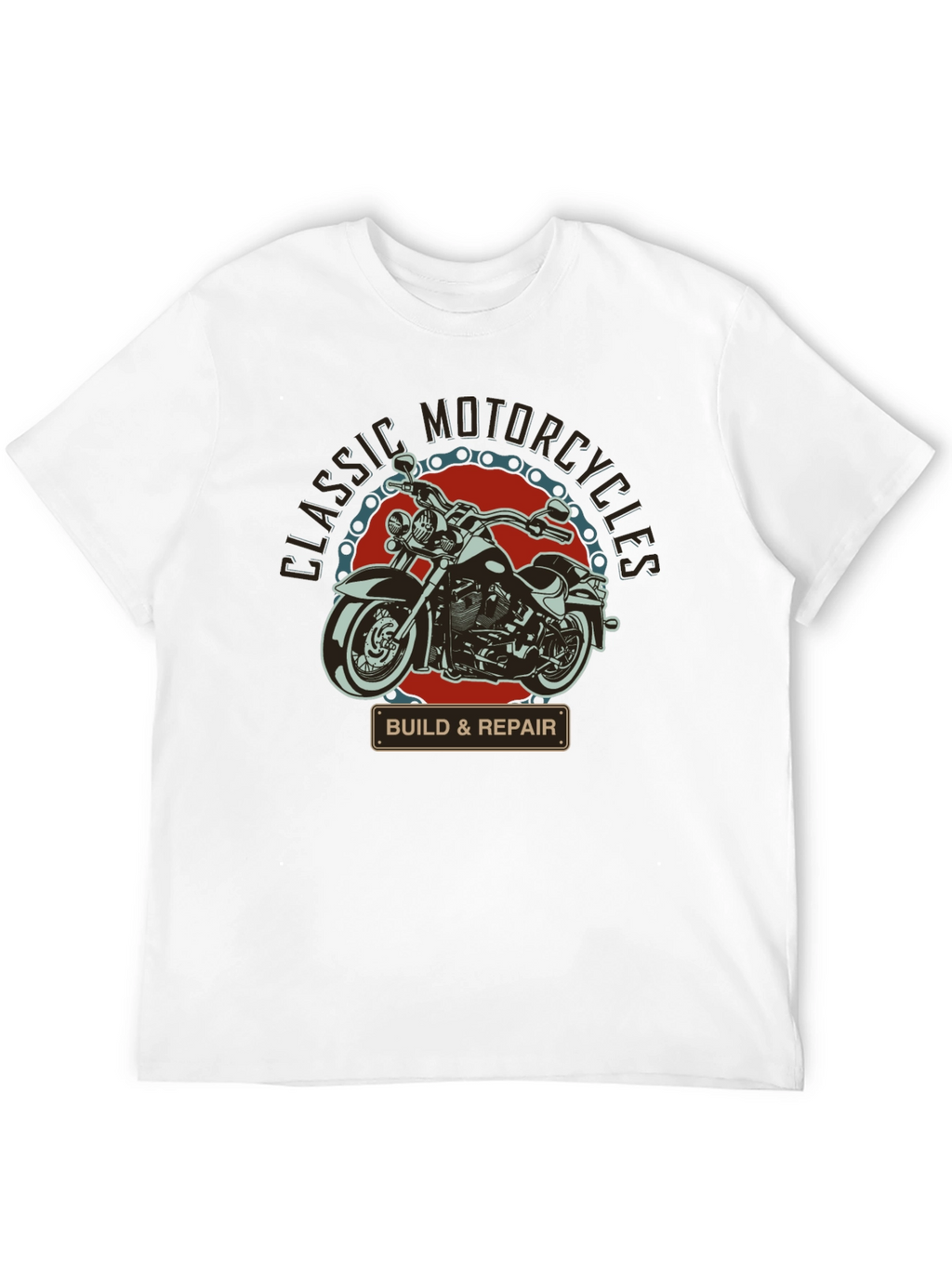 Classic Motorcycles Build & Repair T-Shirt