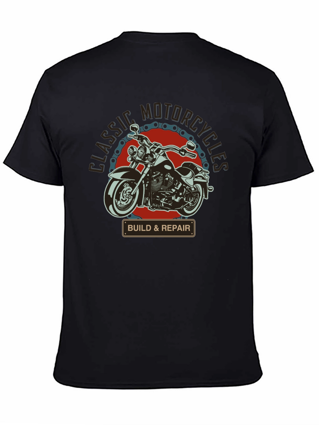Classic Motorcycles Build & Repair T-Shirt