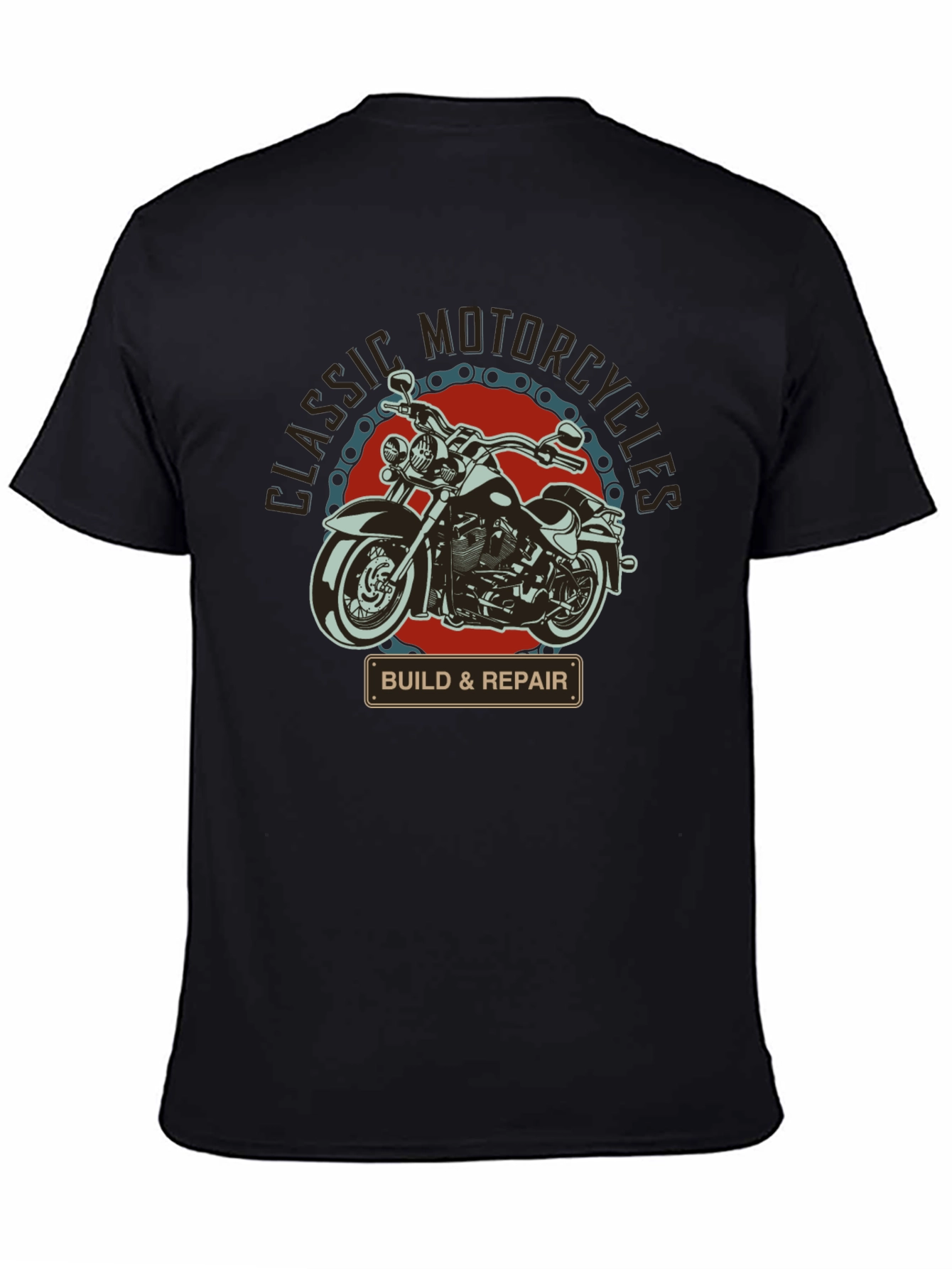Classic Motorcycles Build & Repair T-Shirt