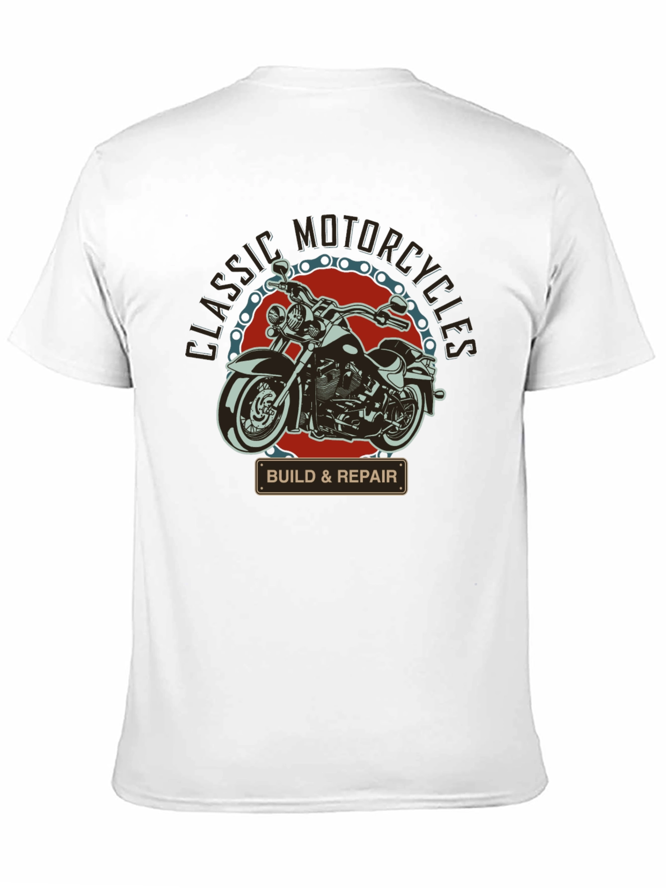 Classic Motorcycles Build & Repair T-Shirt