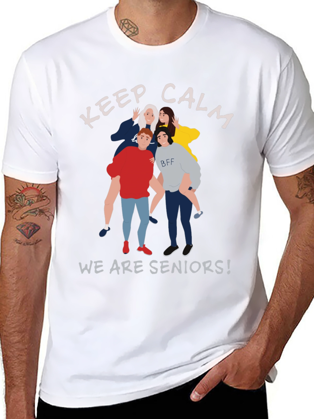 Keep Calm Seniors T-Shirt