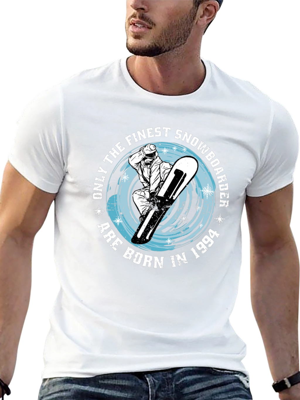 Finest Snowboarder Born in 1994 Graphic T-Shirt