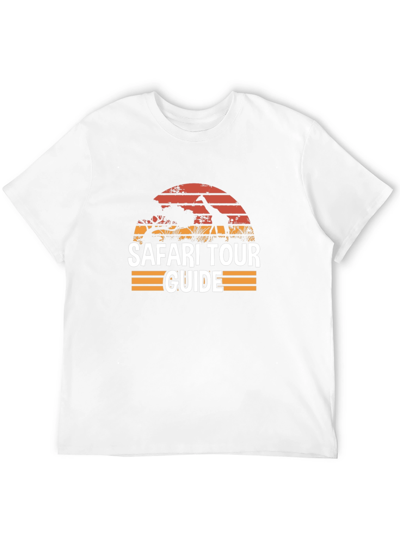 Safari Tour Guide Black T-Shirt