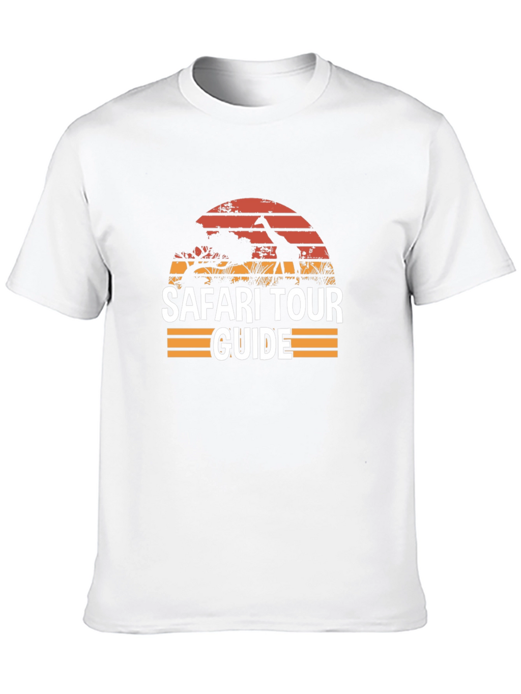 Safari Tour Guide Black T-Shirt