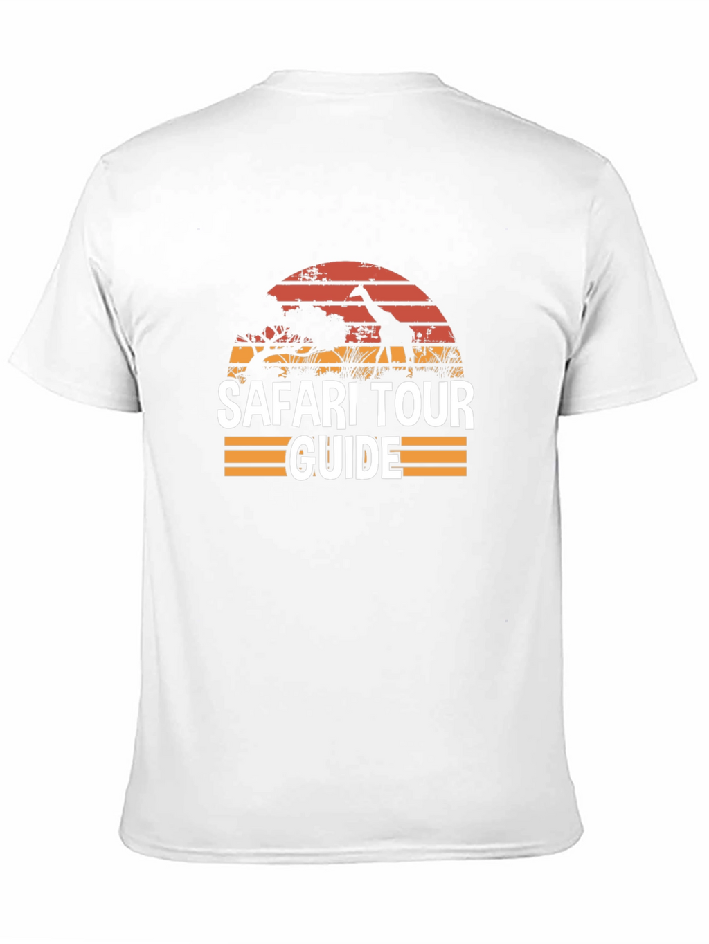 Safari Tour Guide Black T-Shirt