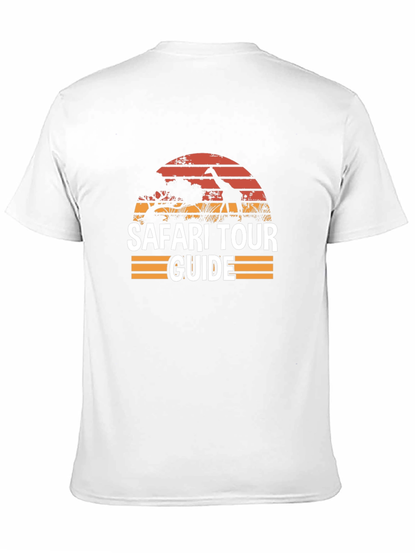 Safari Tour Guide Black T-Shirt