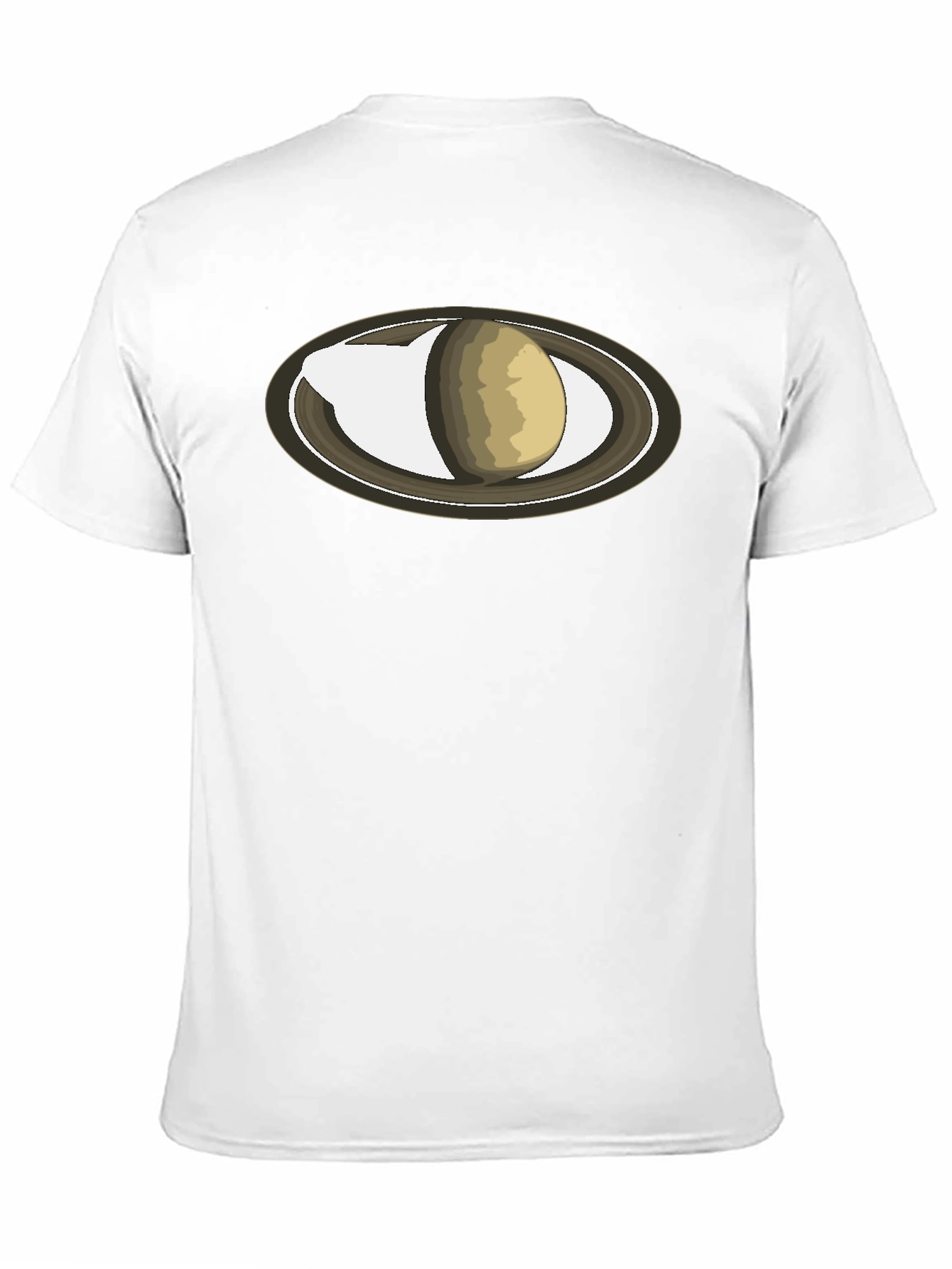 Saturn Graphic Black T-Shirt