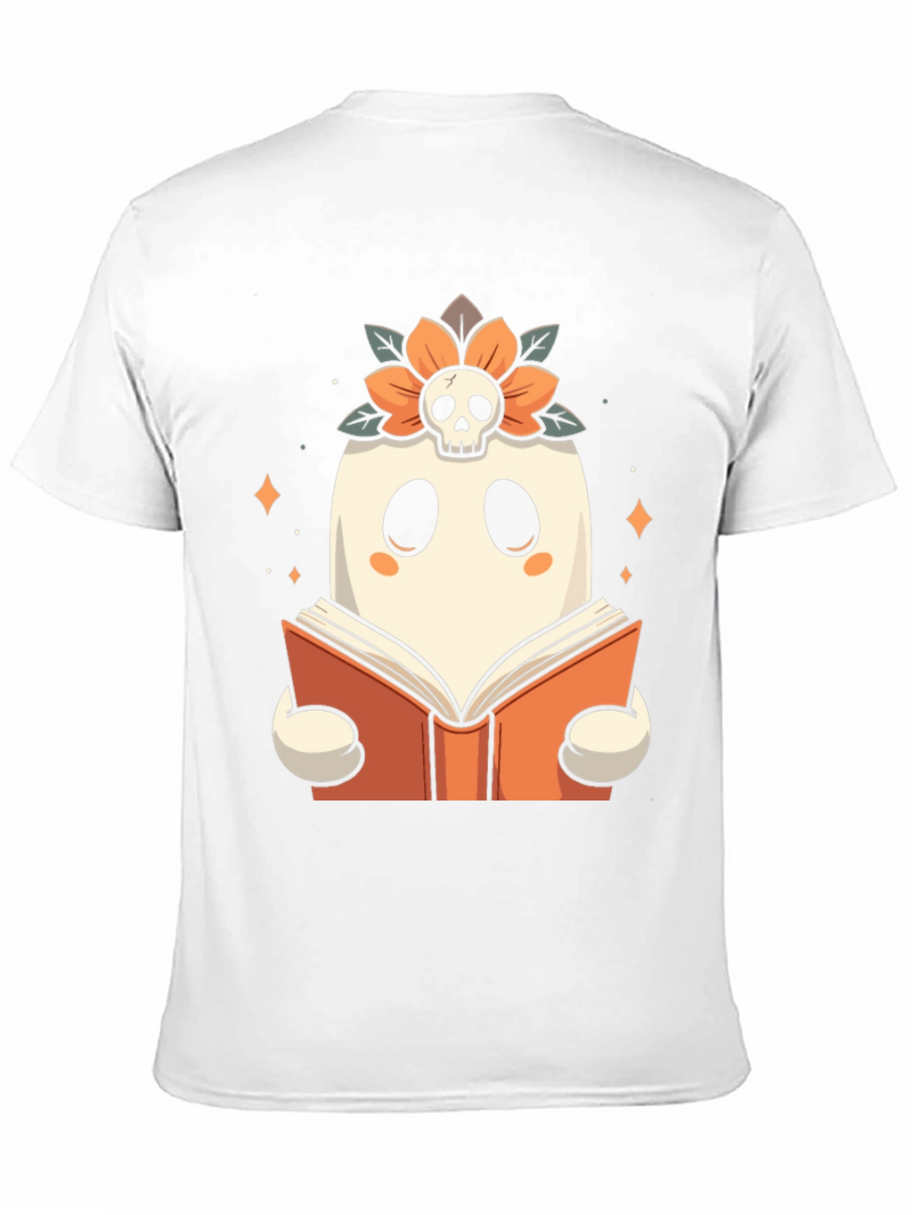 Ghost Reader T-Shirt: Spooky Season Style