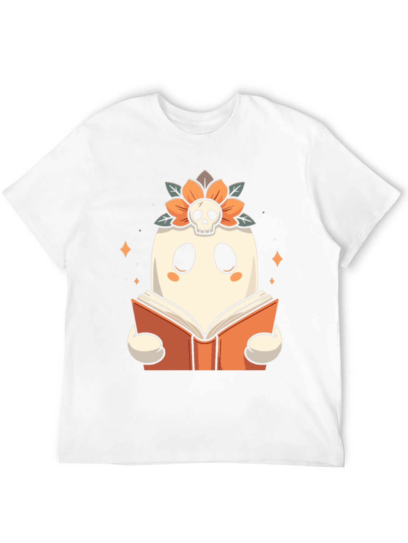 Ghost Reader T-Shirt: Spooky Season Style