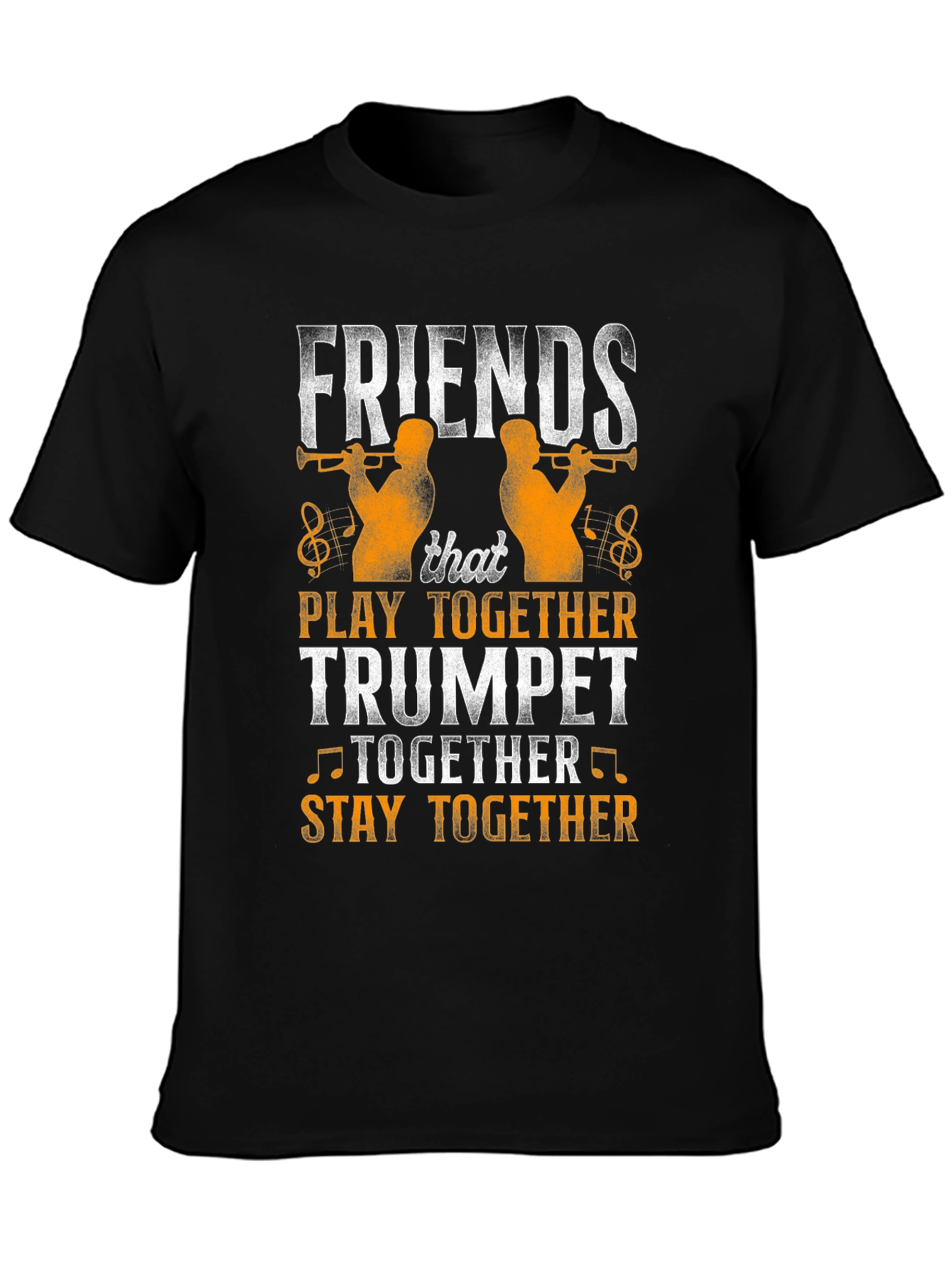 Friends Trumpet Player Graphic Tee